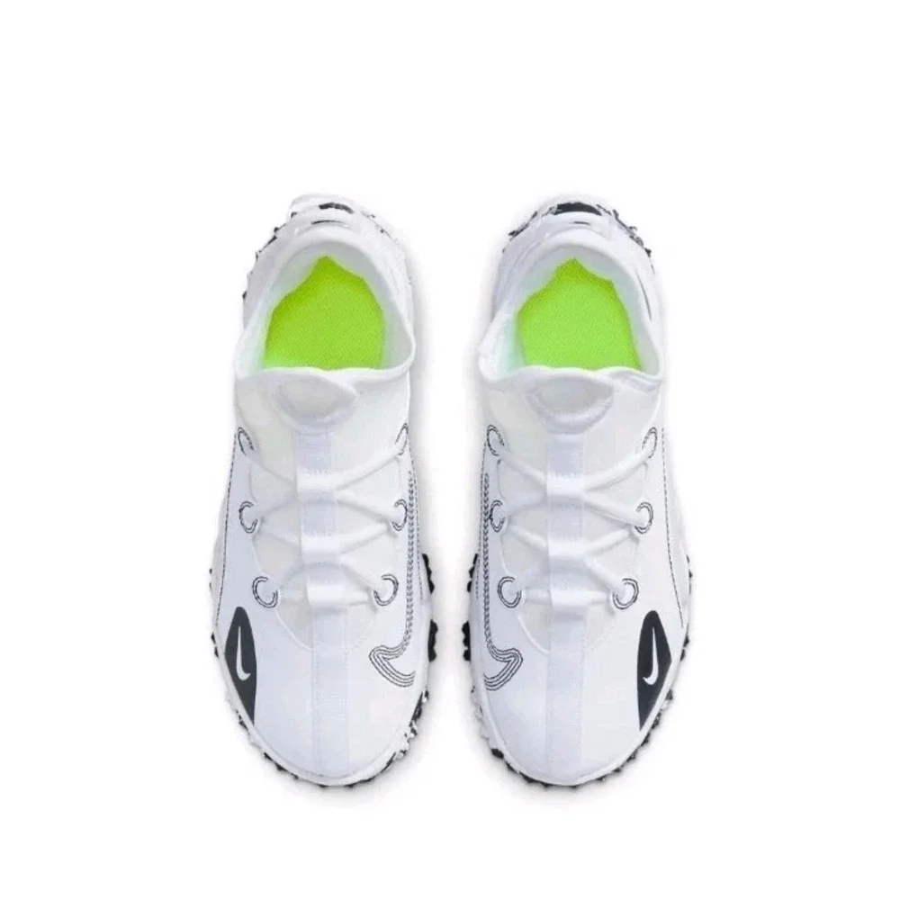 Nike Future Field Kids Training Shoes White Black Volt DJ6949-103 Size 5Y